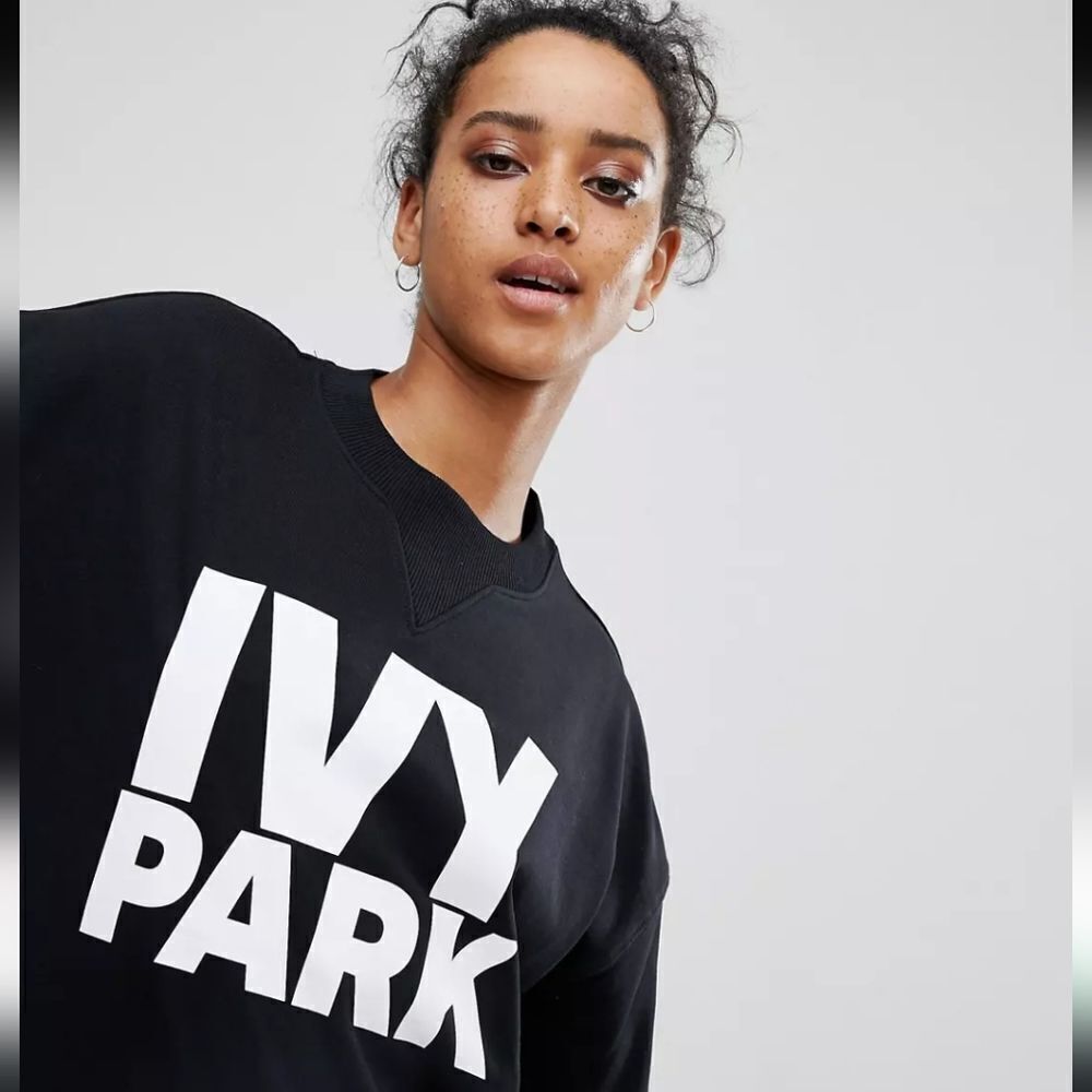 Ivy Park Logo Crewneck Sweatshirt , Size XS - Picture 2 of 12